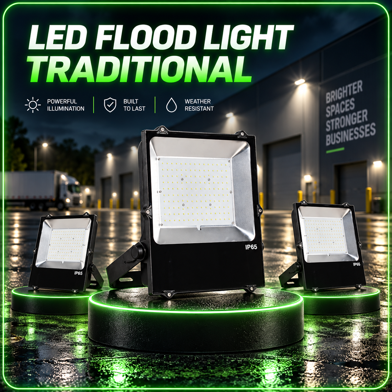 LED Flood Light – Traditional
