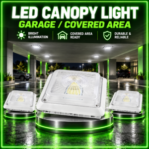 LED Canopy Light – Garage / Covered Area