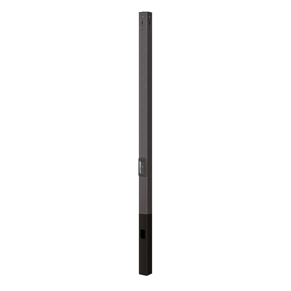 20ft 4*4'' Bronze Square Steel Light Pole 11 Gauge | 20ft direct burial pole - Image 2