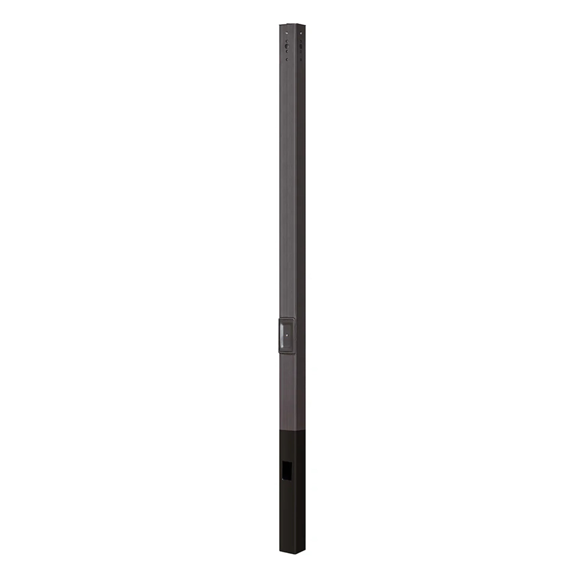 20ft 4*4'' Bronze Square Steel Light Pole 11 Gauge | 20ft direct burial pole